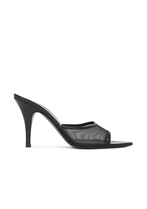 GIA BORGHINI Honorine Mule In Black in Black - Black. Size 39 (also in ).