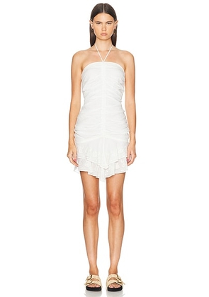 Isabel Marant Emanuela Dress in White - White. Size 42 (also in ).