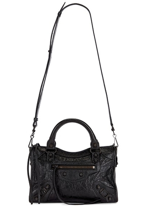Balenciaga Le City Mini Bag in Black - Black. Size all.