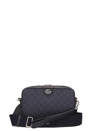 gucci Gucci GG Supreme Ophidia Shoulder Bag in Navy - Navy. Size all.