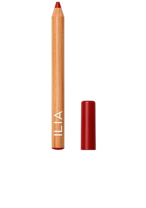 ILIA Lip Sketch Hydrating Crayon in Case Study - Red. Size all.