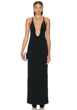 Grace Ling Dagger Dress in Black - Black. Size L (also in S).