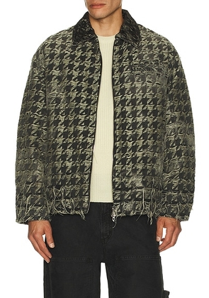 Diesel Elmo Coat in Black - Black. Size M (also in S, XL/1X).