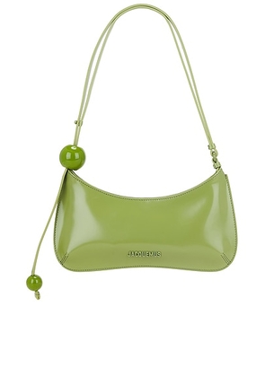 JACQUEMUS Le Bisou Perle Bag in Green - Green. Size all.