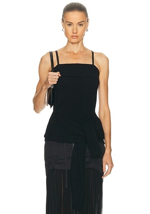 Dolce & Gabbana Tank Top in Black - Black. Size 36 (also in 38, 40, 42).
