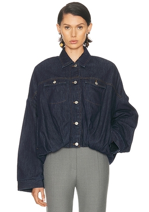 Dries Van Noten Vesto Jacket in Indigo - Blue. Size M (also in L, S).