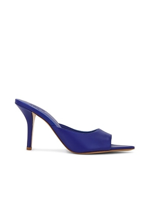 GIA BORGHINI Perni Mule in Bluette - Navy. Size 36.5 (also in 36, 37, 39.5, 41).