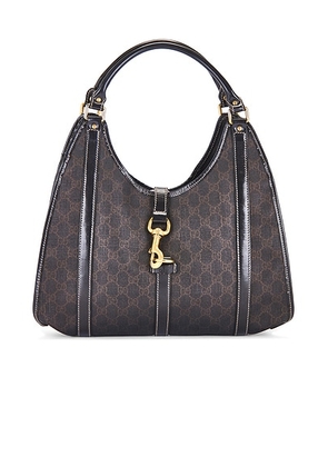 gucci Gucci Joy Bardot Hobo Bag in Brown - Brown. Size all.