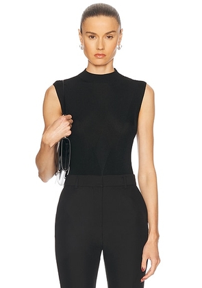 GALVAN Polaris Bodysuit in Black - Black. Size L (also in ).