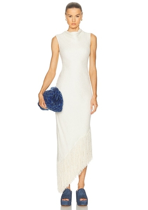 Gabriela Hearst Awar Dress in Ivory - Ivory. Size 36 (also in ).