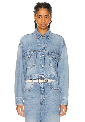 Isabel Marant Tadia Denim Jacket in Ice Blue - Blue. Size 36 (also in ).