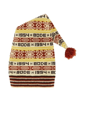 BODE Marzipan Hat in Multi - Yellow,Red. Size all.
