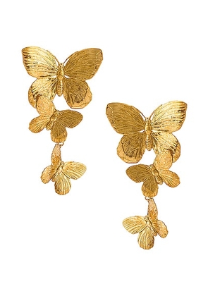 Jennifer Behr Alessandra Earrings in Gold - Metallic Gold. Size all.