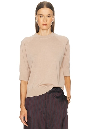 Dries Van Noten Tuan Sweater in Beige - Beige. Size M (also in S).