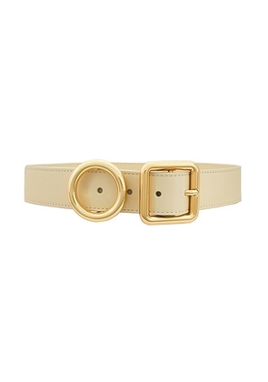 JACQUEMUS La Ceinture Regalo in Light Ivory - Ivory. Size 100 (also in ).