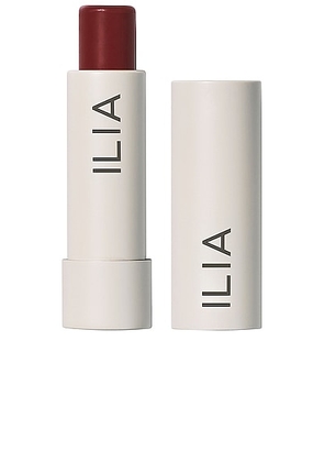 ILIA Balmy Tint Hydrating Lip Balm in Lady - Red. Size all.