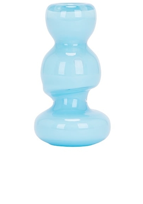 HELLE MARDAHL The Candle Holder Mini in Blue Jelly - Blue. Size all.