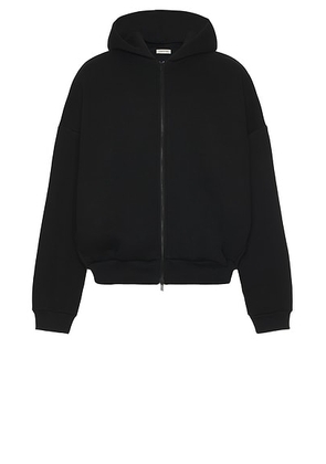Fear of God Full Zip Hoodie in Black - Black. Size S (also in XL).
