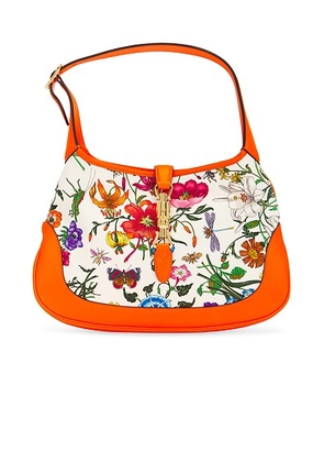 gucci Gucci Flora Jackie 1961 Hobo Bag in Multi - Orange. Size all.