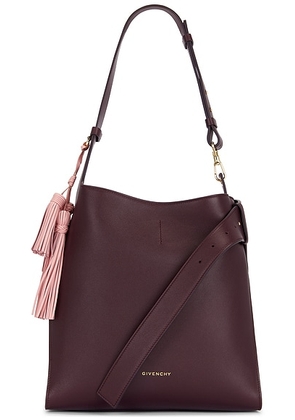 Givenchy Medium Day Hobo Bag in Burgundy - Burgundy. Size all.