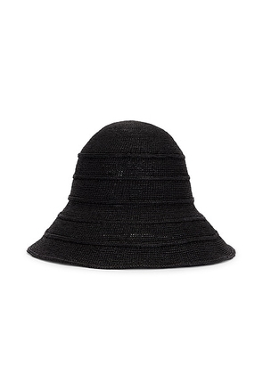 Janessa Leone Zeke Hat in Black - Black. Size M (also in ).