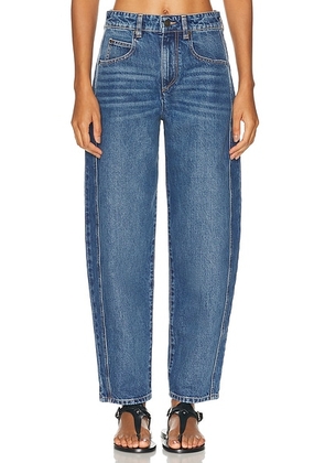 Isabel Marant Oriane Curved Leg in Blue - Blue. Size 36 (also in 38, 40, 42).