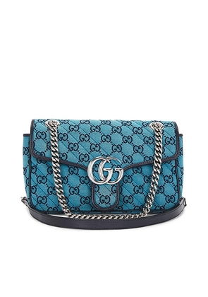 gucci Gucci GG Marmont Shoulder Bag in Blue - Blue. Size all.