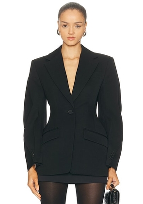 Givenchy Cocoon Jacket in Black - Black. Size 34 (also in 36).