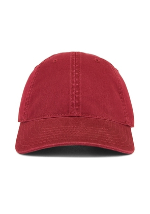 GRLFRND Baseball Cap in Red - Red. Size all.