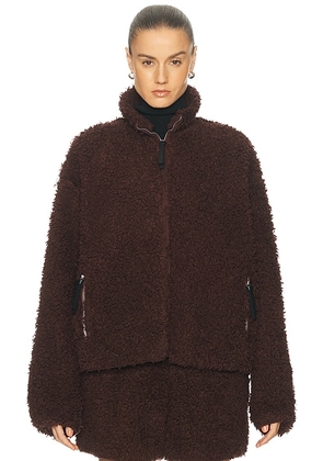 Jil Sander 173 Gd Zip Up Jacket in Plum - Purple. Size M (also in L, S, XS).