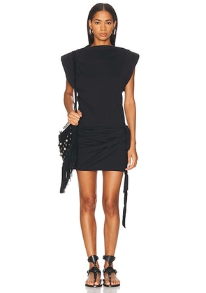 Isabel Marant Marielle Dress in Black - Black. Size M (also in S, XS).