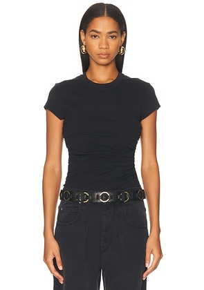 Isabel Marant Maelie Tee in Black - Black. Size L (also in M, S, XS).