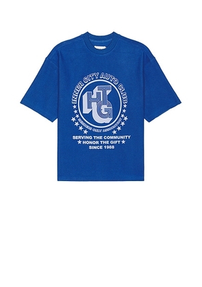 Honor The Gift Association Tee in Blue - Royal. Size L (also in ).