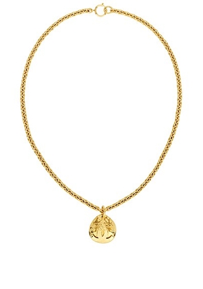 chanel Chanel 1994 Coco Mark Necklace in Gold - Metallic Gold. Size all.