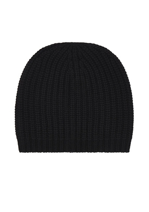 Jenni Kayne Cashmere Alpine Beanie in Black - Black. Size all.