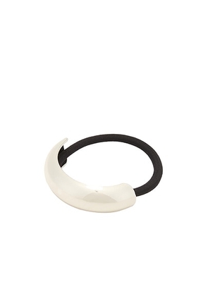 Jordan Road Single Hair Cuff in Silver Plated - Metallic Silver. Size all.