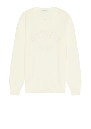 Givenchy Sweater in Ecru - Cream. Size L (also in M, S, XL/1X, XXL/2X).