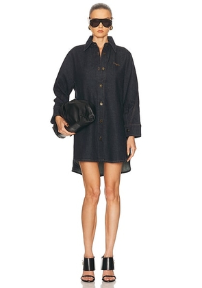 Givenchy Denim Overshirt in Dark Blue - Blue. Size 38 (also in 36, 40).