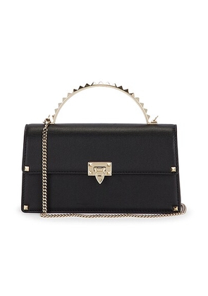 valentino garavani Valentino Garavani Rockstud Mini Bag in Nero - Black. Size all.