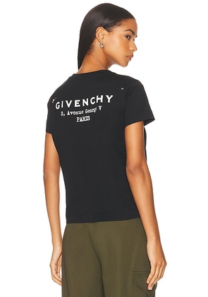 Givenchy Short Sleeve T-Shirt in Black - Black. Size M (also in L, S, XS).