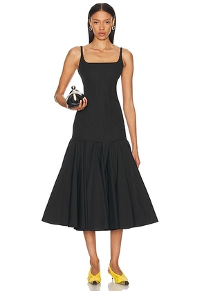 JACQUEMUS La Robe Agave in Black - Black. Size 36 (also in ).