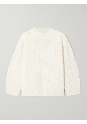 SASUPHI - Lupetto Merino Wool And Cashmere-blend Sweater - Ivory - IT36,IT38,IT40,IT42,IT44,IT46
