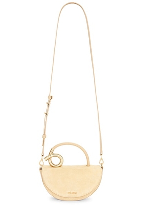 Cult Gaia Azariah Nano Bag in Sand - Tan. Size all.