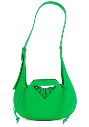 bottega veneta Bottega Veneta Small Moulded Shoulder Bag in Parakeet - Green. Size all.