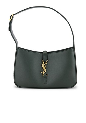 saint laurent Saint Laurent Le 5 A 7 Hobo Bag in Vert Fonce - Dark Green. Size all.