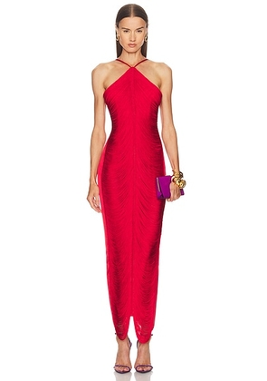 Cult Gaia Renata Gown in Ghermez - Red. Size M (also in S).