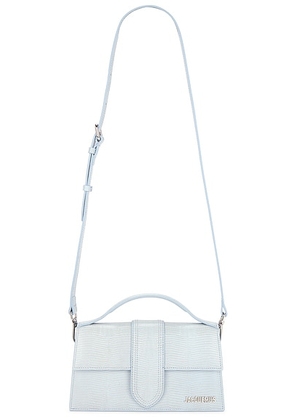 JACQUEMUS Le Grand Bambino Bag in Light Blue - Baby Blue. Size all.