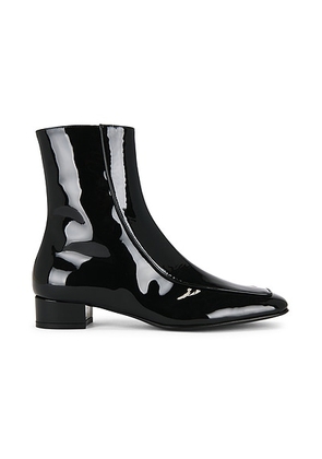 HERBERT LEVINE Shadow Ban 30 Patent Boot in Black - Black. Size 36.5 (also in 36, 37, 39.5, 40).