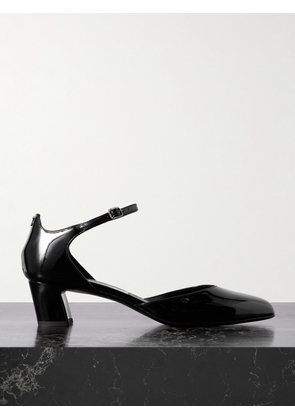 Jimmy Choo - Pixie 45 Patent-leather Mary Jane Pumps - Black - IT36,IT36.5,IT37,IT37.5,IT38,IT38.5,IT39,IT39.5,IT40,IT40.5,IT41,IT41.5,IT42