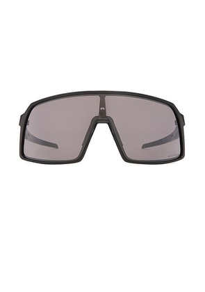 Oakley Sutro Shield Sunglasses in Polished Black - Black. Size all.